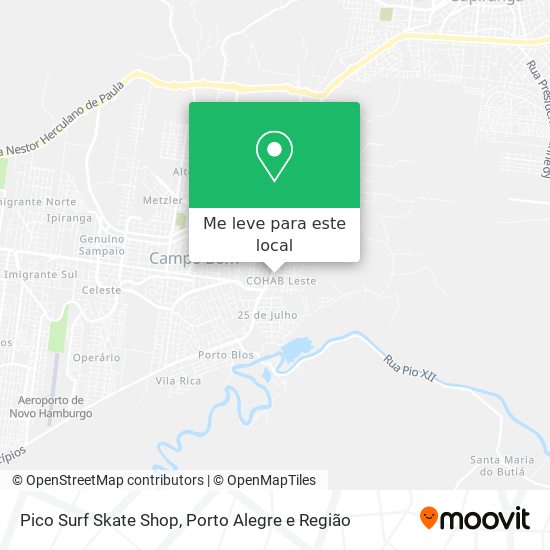 Pico Surf Skate Shop mapa
