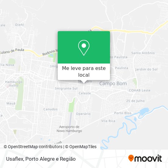 Usaflex mapa