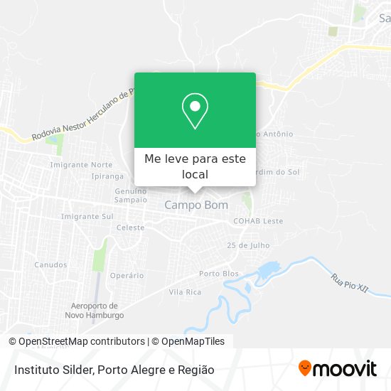 Instituto Silder mapa