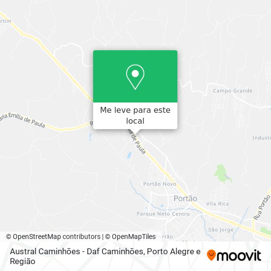 Austral Caminhōes - Daf Caminhōes mapa