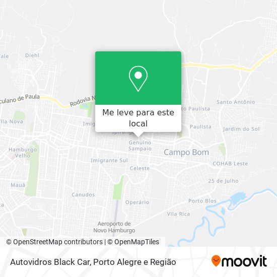 Autovidros Black Car mapa