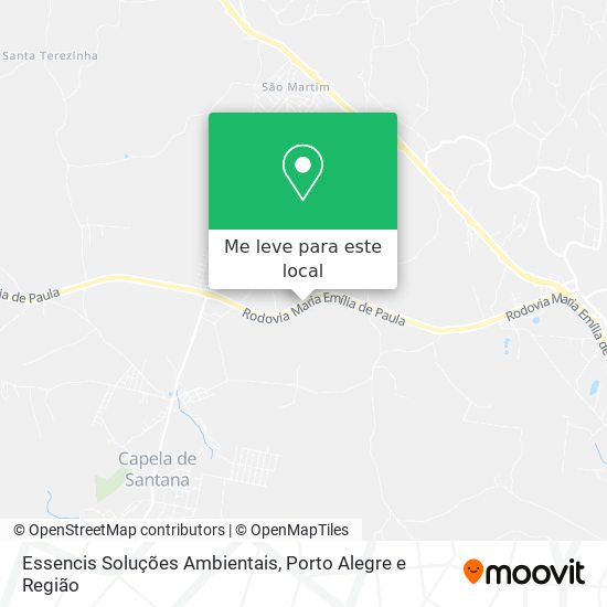 Essencis Soluções Ambientais mapa