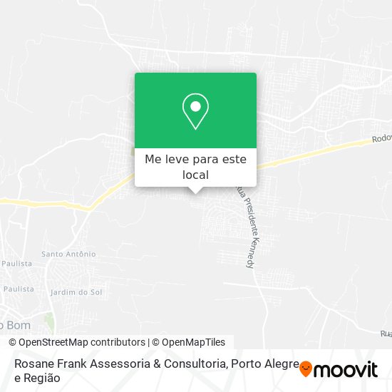 Rosane Frank Assessoria & Consultoria mapa