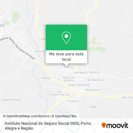 Instituto Nacional do Seguro Social INSS mapa