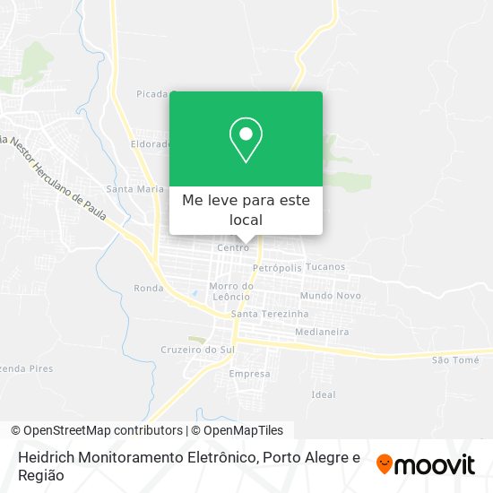 Heidrich Monitoramento Eletrônico mapa
