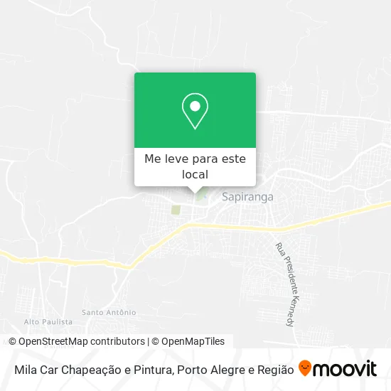 Mila Car Chapeação e Pintura mapa