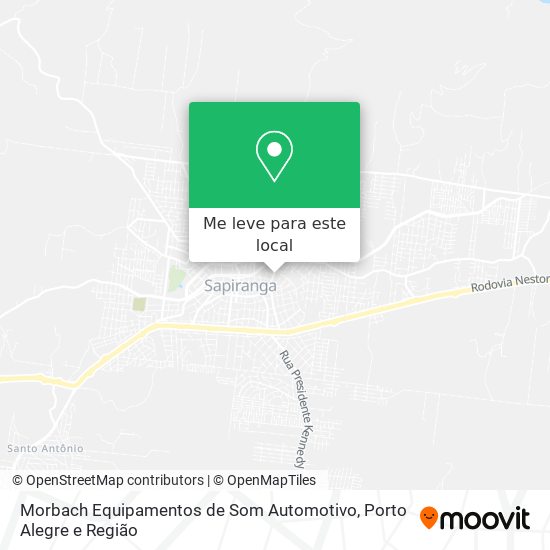 Morbach Equipamentos de Som Automotivo mapa