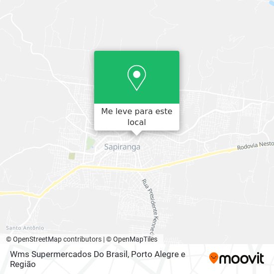 Wms Supermercados Do Brasil mapa