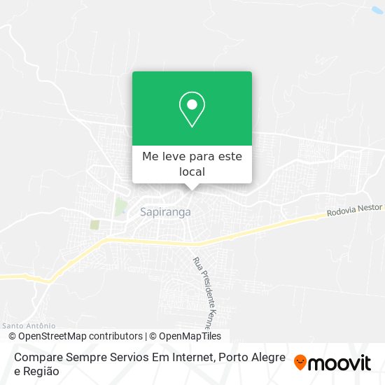 Compare Sempre Servios Em Internet mapa