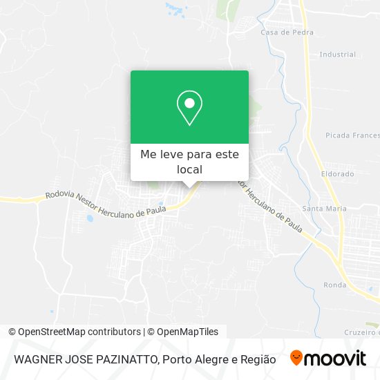 WAGNER JOSE PAZINATTO mapa