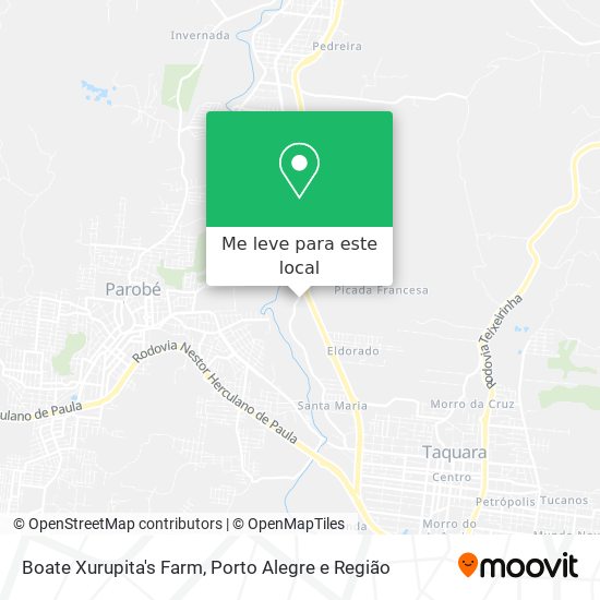 Boate Xurupita's Farm mapa
