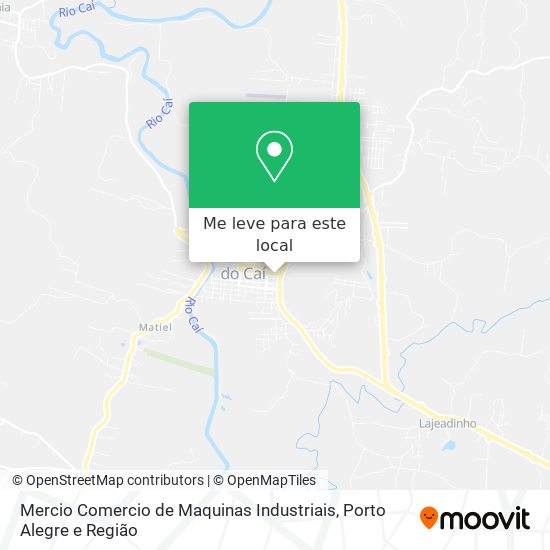 Mercio Comercio de Maquinas Industriais mapa