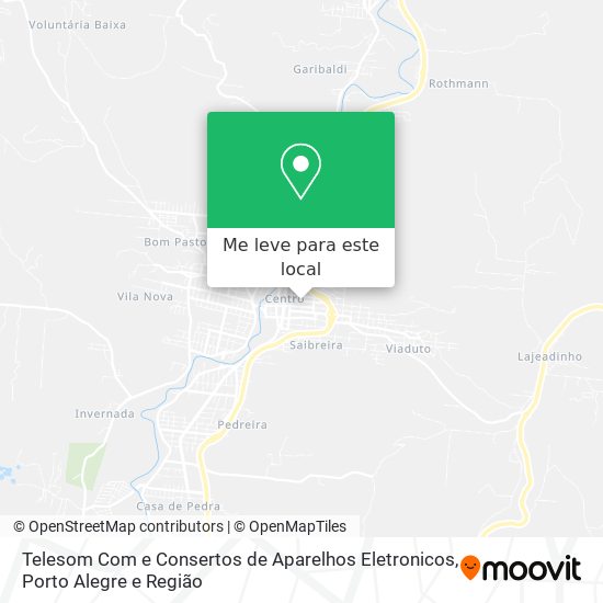 Telesom Com e Consertos de Aparelhos Eletronicos mapa