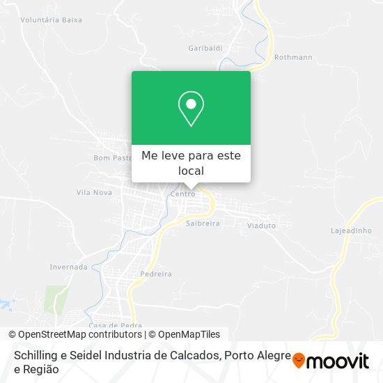 Schilling e Seidel Industria de Calcados mapa