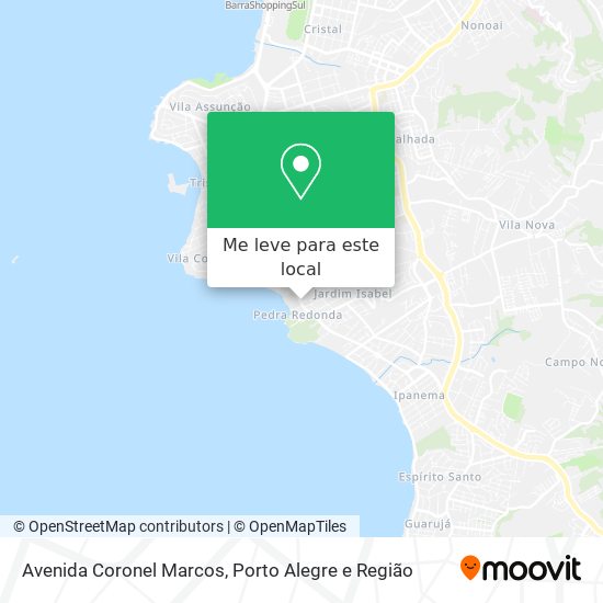 Avenida Coronel Marcos mapa