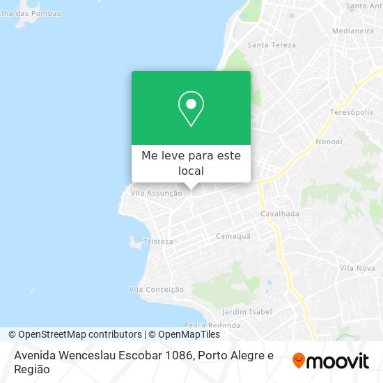 Avenida Wenceslau Escobar 1086 mapa