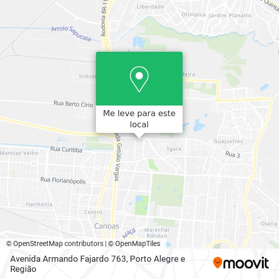 Avenida Armando Fajardo 763 mapa