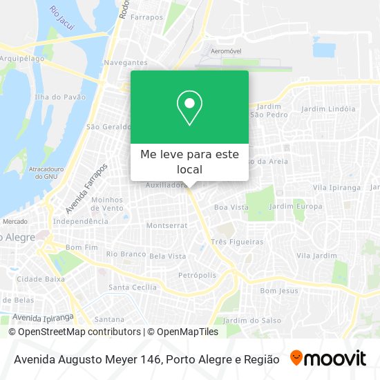 Avenida Augusto Meyer 146 mapa
