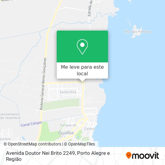 Avenida Doutor Nei Brito 2249 mapa