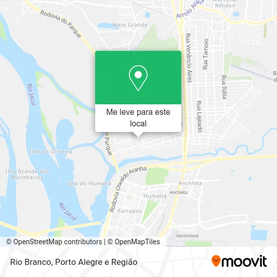Rio Branco mapa