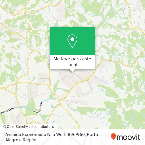 Avenida Economista Nilo Wulff 896-960 mapa