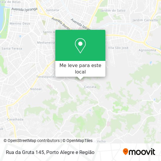 Rua da Gruta 145 mapa