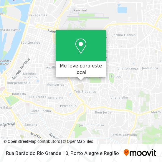 Rua Barão do Rio Grande 10 mapa