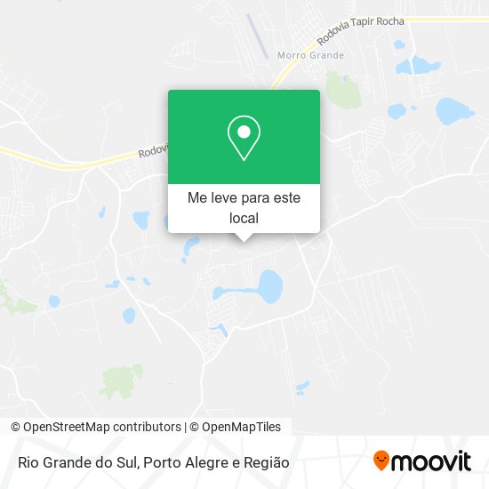 Rio Grande do Sul mapa