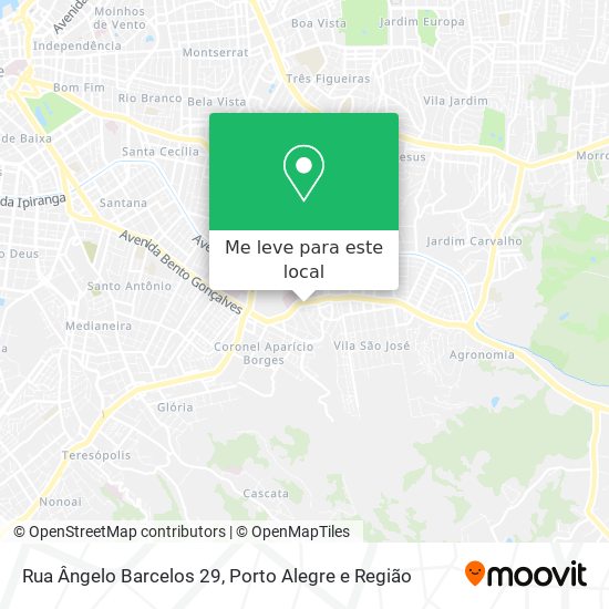 Rua Ângelo Barcelos 29 mapa