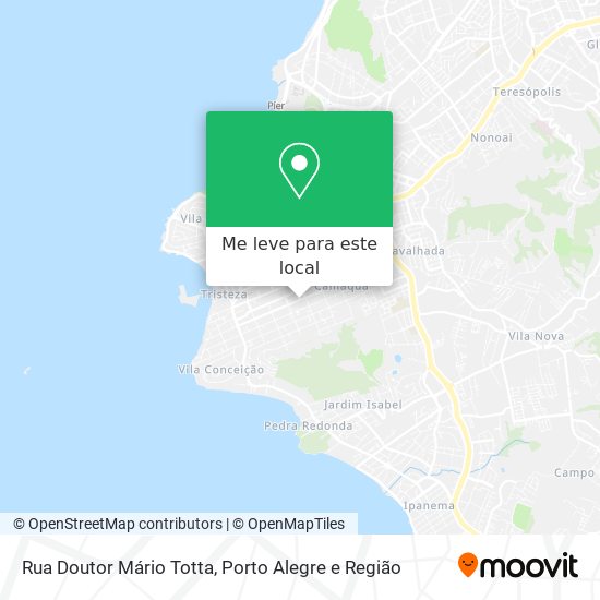 Rua Doutor Mário Totta mapa