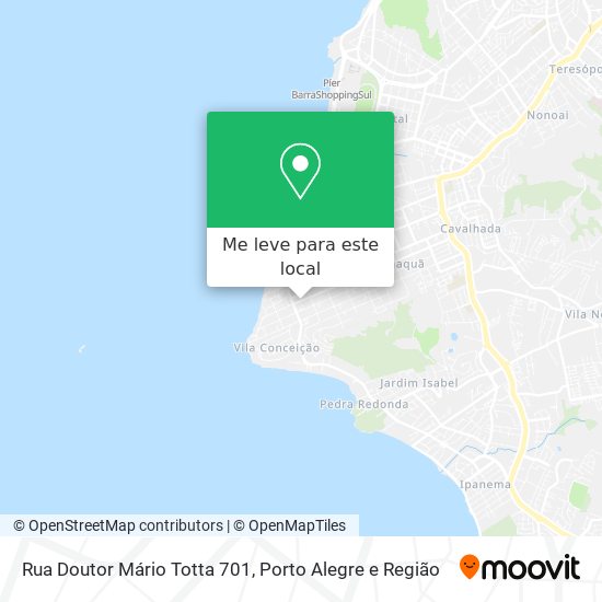 Rua Doutor Mário Totta 701 mapa