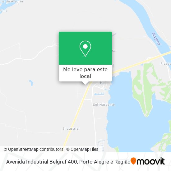 Avenida Industrial Belgraf 400 mapa