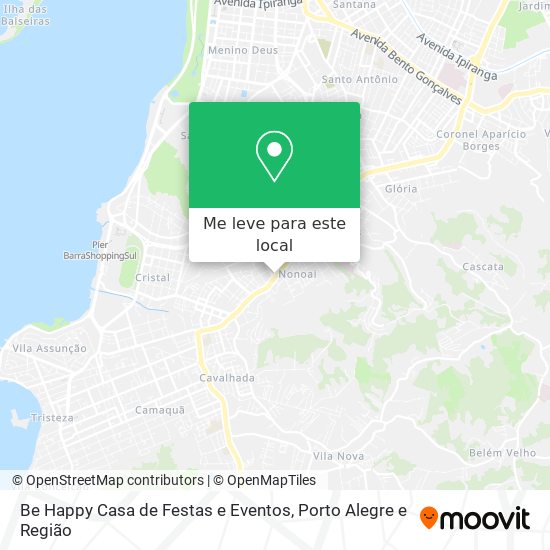 Be Happy Casa de Festas e Eventos mapa