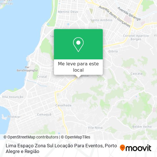 Lima Espaço Zona Sul Locação Para Eventos mapa