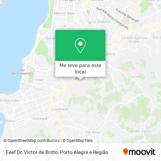 Eeef Dr. Victor de Britto mapa