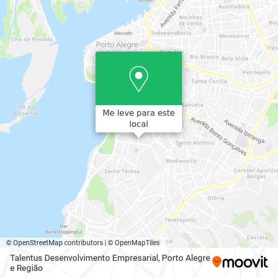 Talentus Desenvolvimento Empresarial mapa
