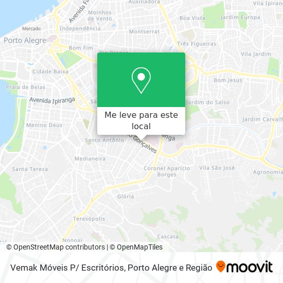 Vemak Móveis P/ Escritórios mapa