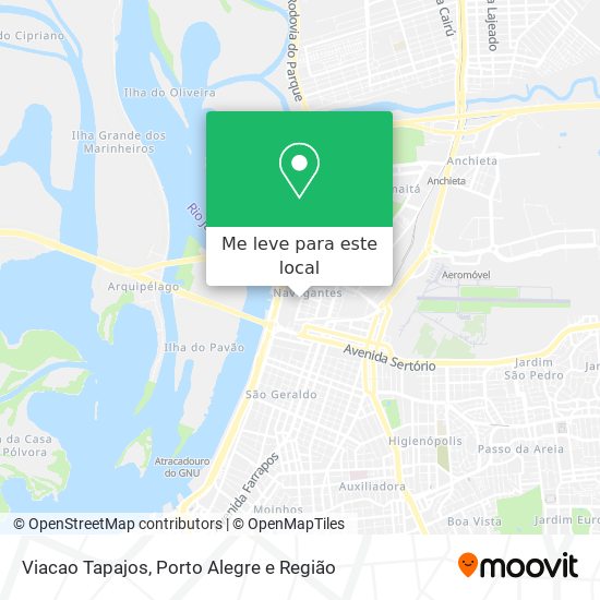 Viacao Tapajos mapa