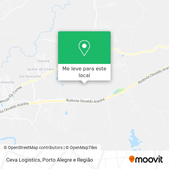 Ceva Logistics mapa