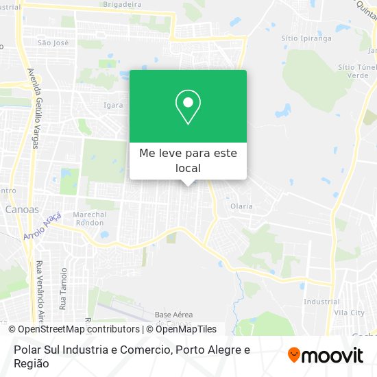 Polar Sul Industria e Comercio mapa