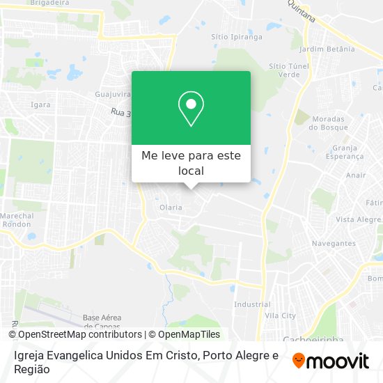 Igreja Evangelica Unidos Em Cristo mapa
