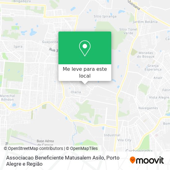 Associacao Beneficiente Matusalem Asilo mapa