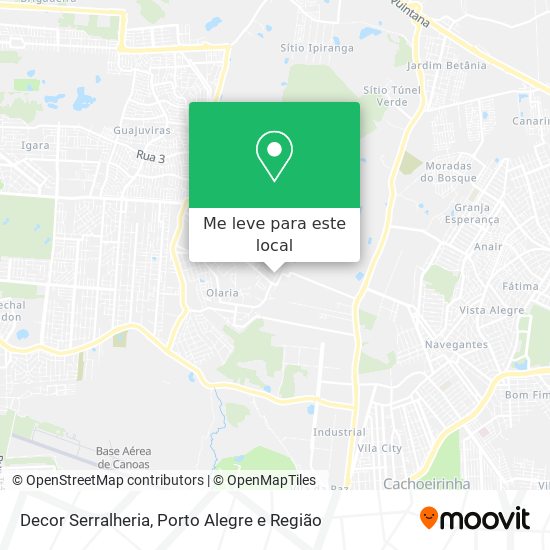 Decor Serralheria mapa