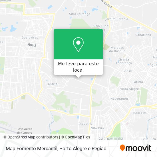 Map Fomento Mercantil mapa