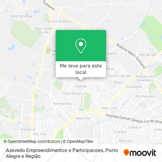 Azevedo Empreendimentos e Participacoes mapa