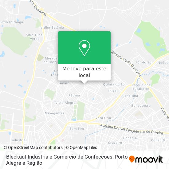 Bleckaut Industria e Comercio de Confeccoes mapa