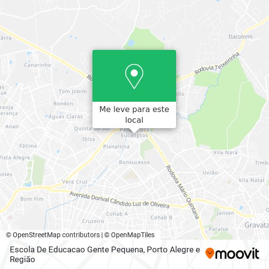 Escola De Educacao Gente Pequena mapa