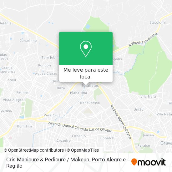 Cris Manicure & Pedicure / Makeup mapa