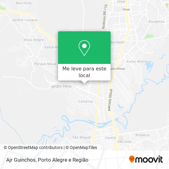 Ajr Guinchos mapa