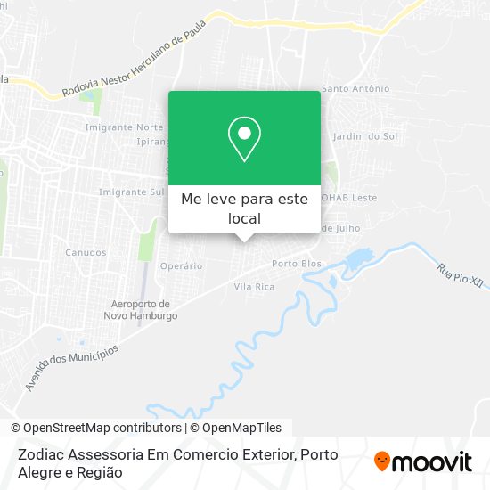 Zodiac Assessoria Em Comercio Exterior mapa